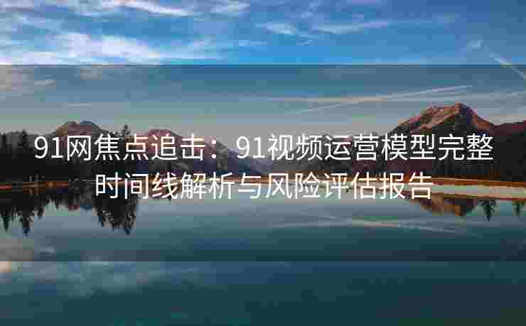 91网焦点追击：91视频运营模型完整时间线解析与风险评估报告