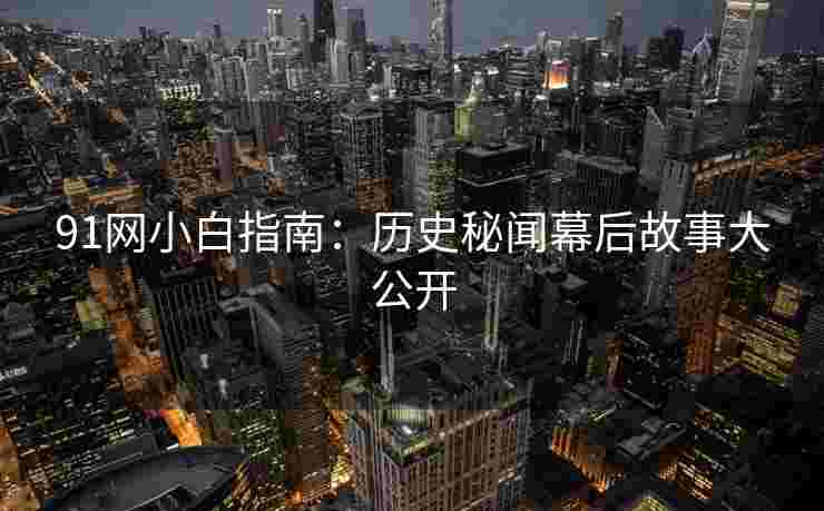 91网小白指南：历史秘闻幕后故事大公开